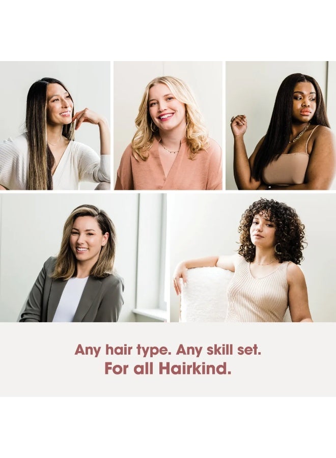 Shark FlexStyle 5-In-1 Air Styler & Hair Dryer With Auto-Wrap Curlers, Paddle Brush, Oval Brush, Concentrator, Diffuser Aand Sorage Case, No Heat Damage, Black, HD440ME - Image 4